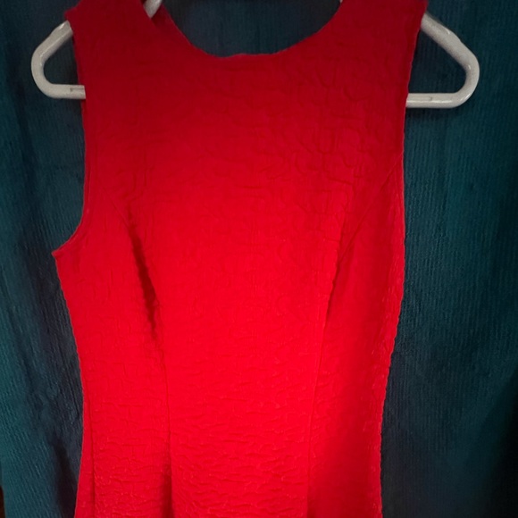Catherine Malandrino Red Sleeveless Cocktail Dress Size Small - Picture 2 of 9